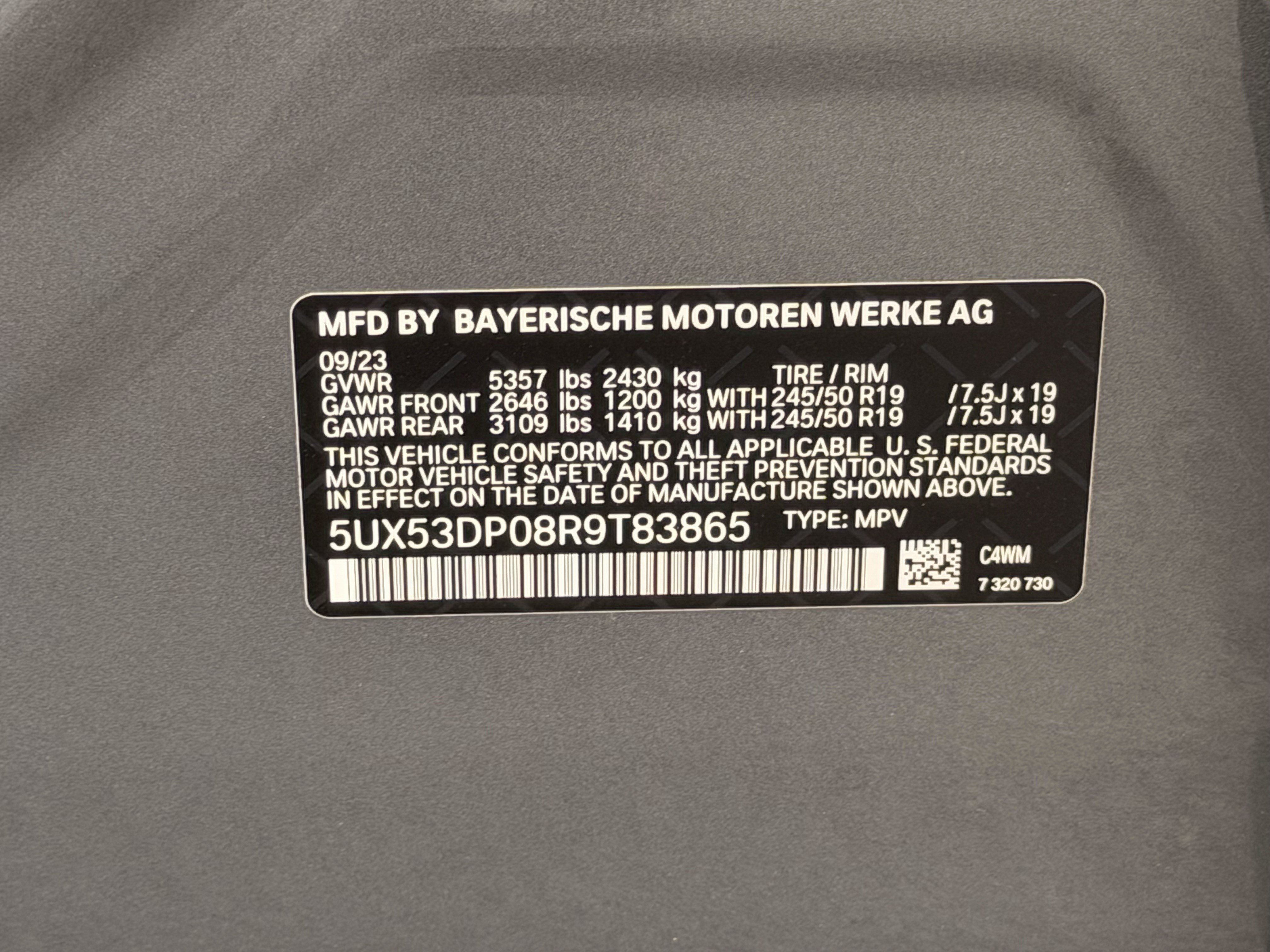 Used 2024 BMW X3 xDrive30i w/ Convenience Package AWD/4WD image 29