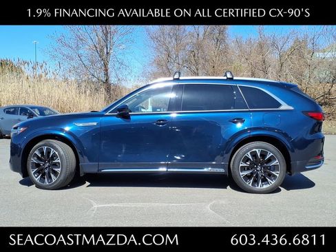 Certified 2025 MAZDA CX-90 3.3 Turbo S w/ Premium Package AWD/4WD image 2