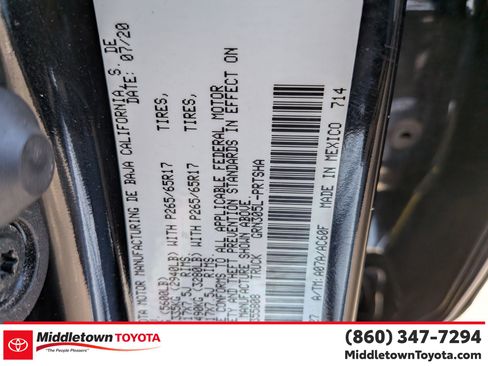 Certified 2020 Toyota Tacoma TRD Sport w/ TRD Premium Sport Package image 39