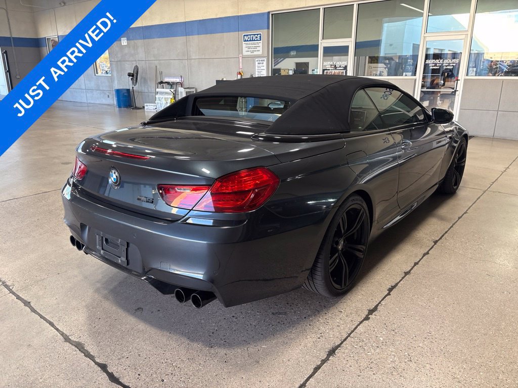 Used 2015 BMW M6 Convertible w/ Competition Package RWD image 3