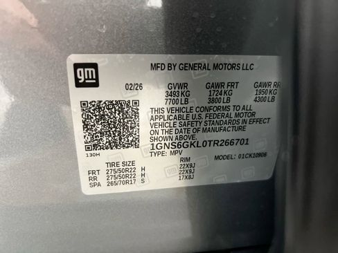 New 2026 Chevrolet Suburban High Country image 30