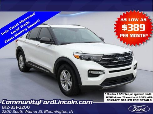 Used 2021 Ford Explorer XLT w/ Equipment Group 202A RWD image 1