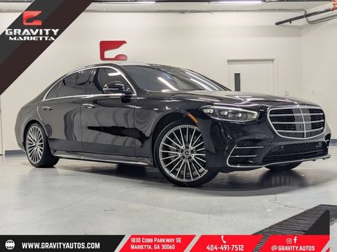 Used 2023 Mercedes-Benz S 500 4MATIC w/ AMG Line image 1