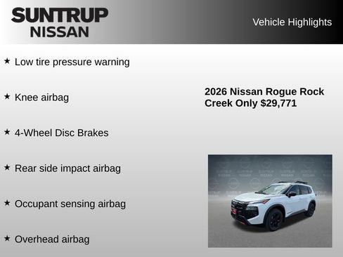 Used 2026 Nissan Rogue SV AWD/4WD image 16