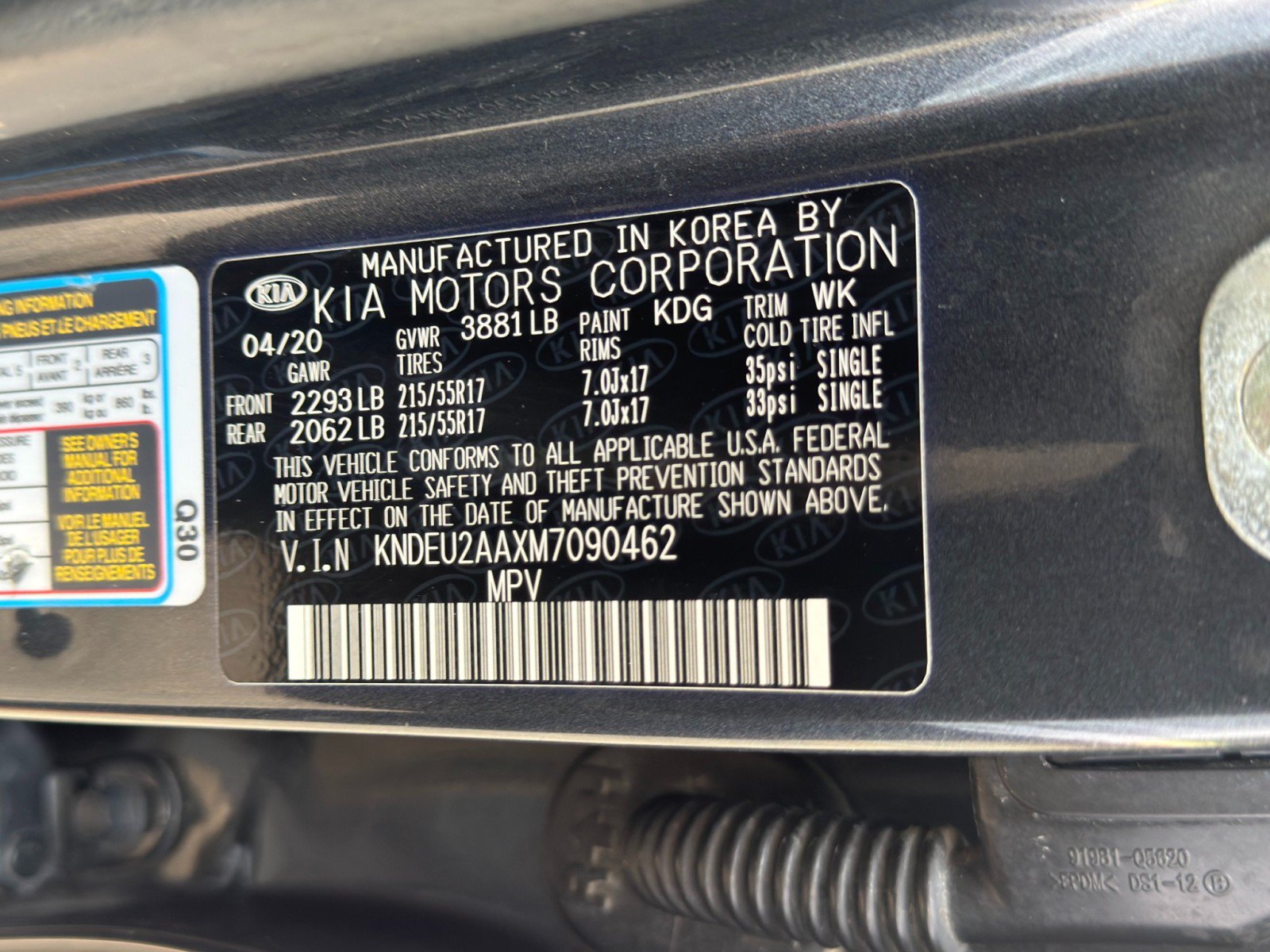 Used 2021 Kia Seltos S FWD image 38