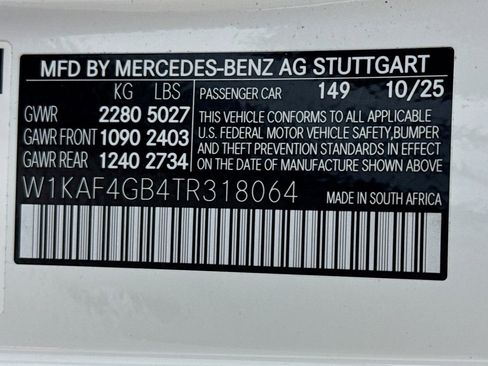 New 2026 Mercedes-Benz C 300 Sedan image 24