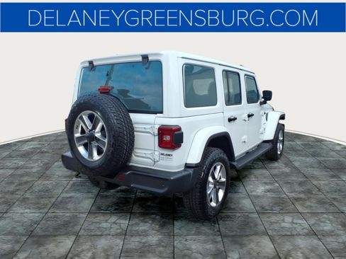 Used 2021 Jeep Wrangler Unlimited Sahara w/ LED Lighting Group image 3