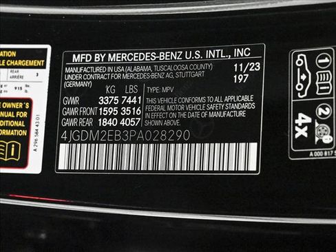 Certified 2023 Mercedes-Benz EQS 450+ 4MATIC SUV image 26