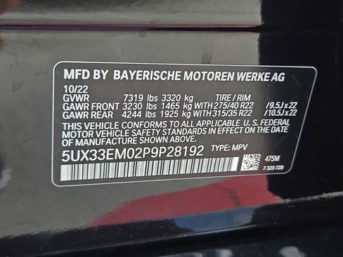 Used 2023 BMW X7 M60i w/ Executive Package image 33