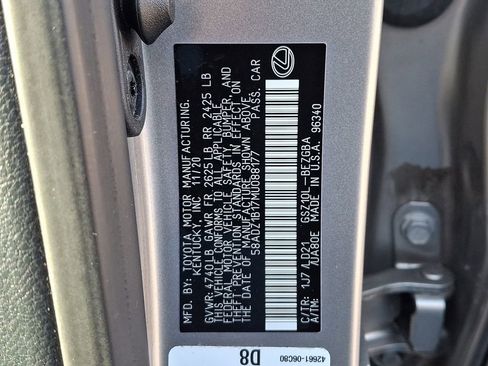 Used 2021 Lexus ES 350 w/ Premium Package image 27