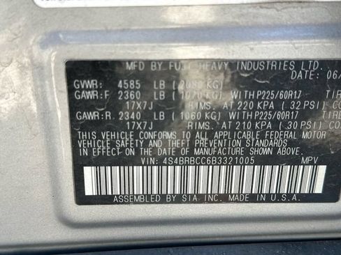 Used 2011 Subaru Outback 2.5i Premium w/ Popular Equipment Group 3B AWD/4WD image 17