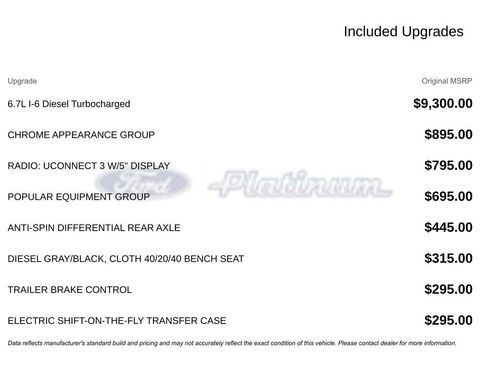 Used 2018 RAM 2500 Tradesman w/ Chrome Appearance Group image 17