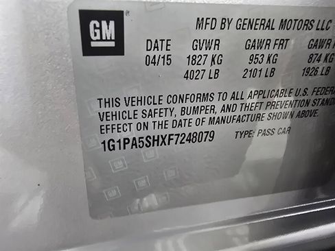 Used 2015 Chevrolet Cruze LS image 27