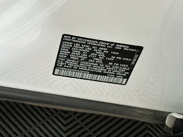 Certified 2024 Volkswagen Atlas SEL AWD/4WD image 35