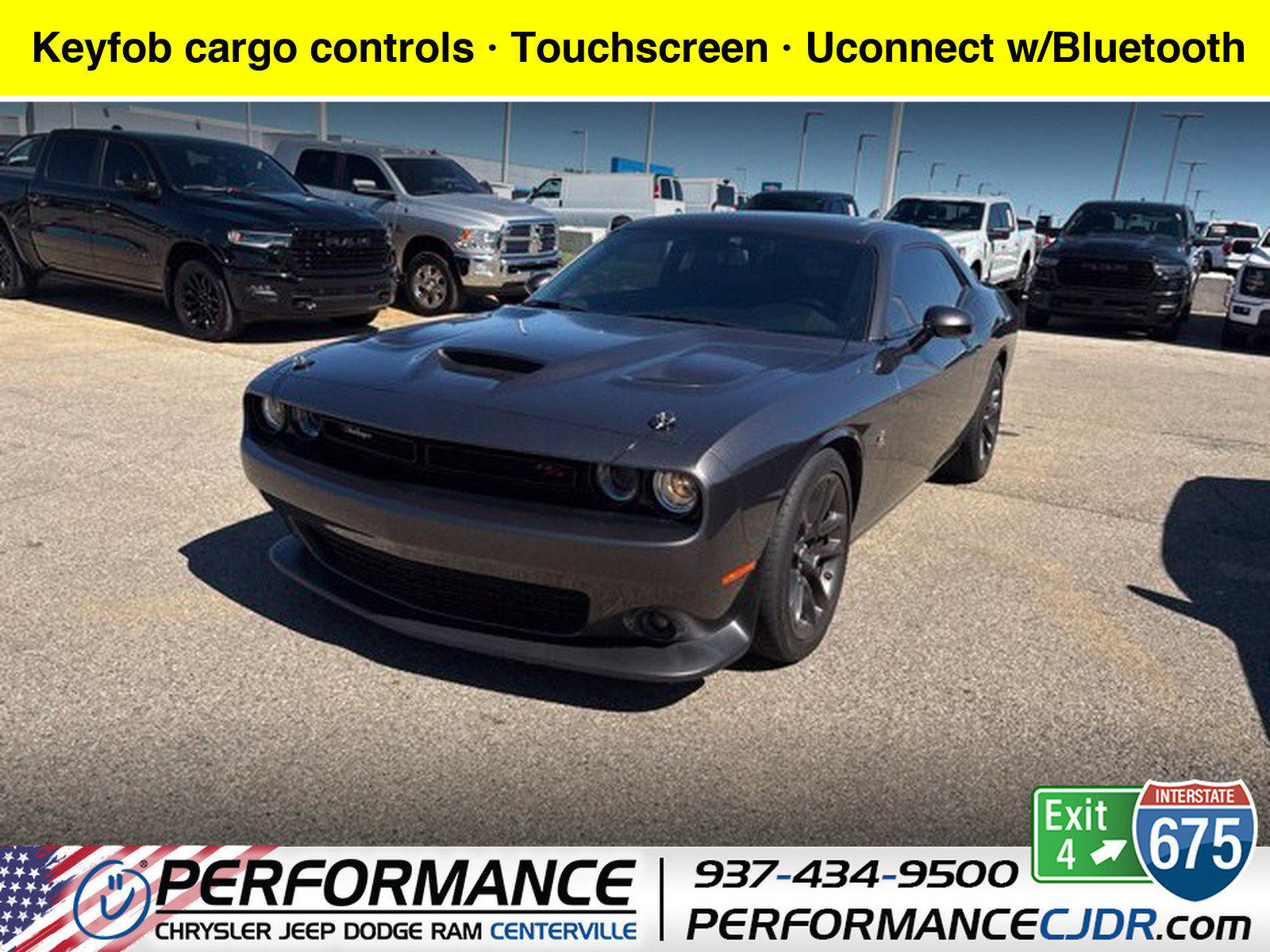 Used 2021 Dodge Challenger R/T Scat Pack RWD image 1