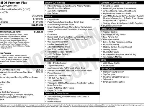 Used 2021 Audi Q5 2.0T Premium Plus w/ Premium Plus Package image 29