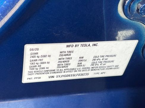 Used 2020 Tesla Model Y Long Range AWD/4WD image 31