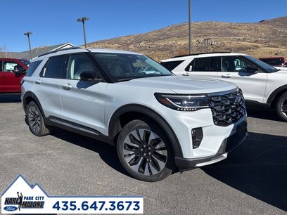 New 2026 Ford Explorer Platinum w/ LUX Leather Package