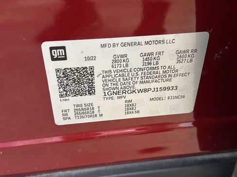 Used 2023 Chevrolet Traverse LT FWD image 32