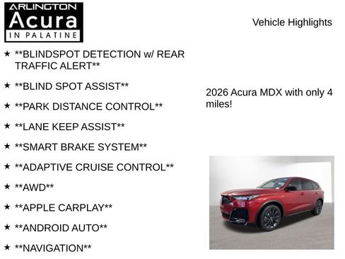 New 2026 Acura MDX A-Spec image 7