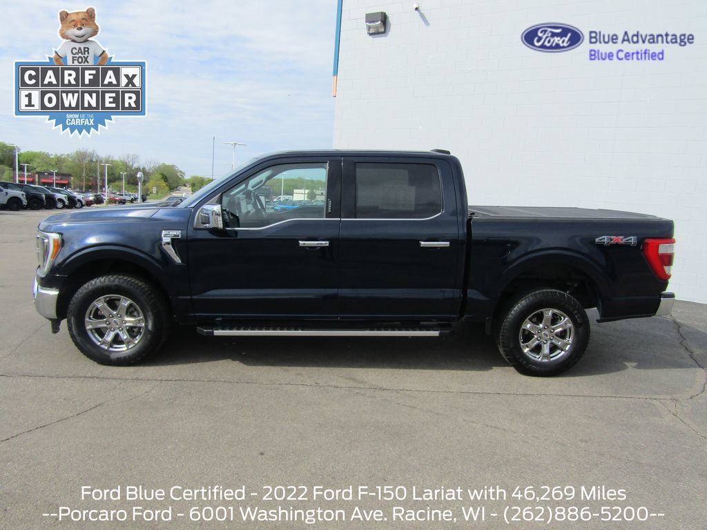 Used 2022 Ford F150 Lariat w/ Equipment Group 502A High AWD/4WD image 2
