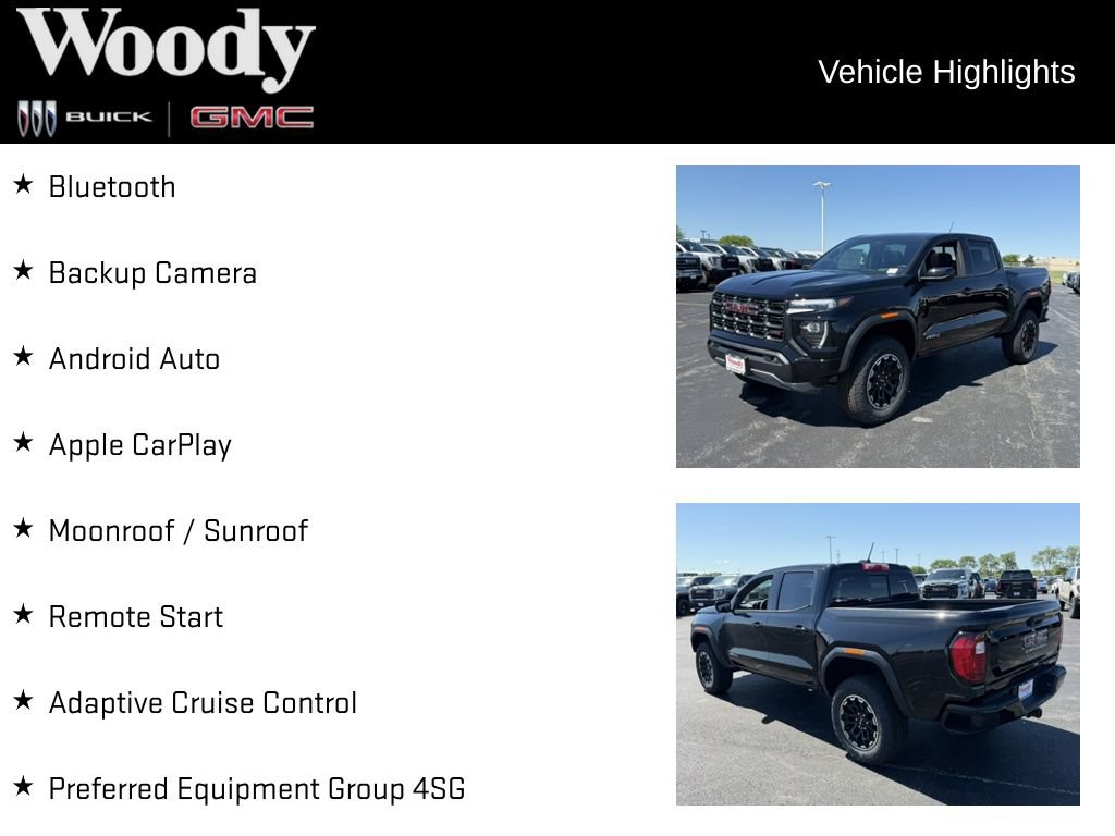 New 2026 GMC Canyon AT4 w/ Technology Plus Package AWD/4WD image 3