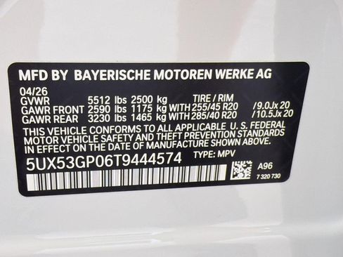 New 2026 BMW X3 xDrive30i w/ Premium Package AWD/4WD image 19