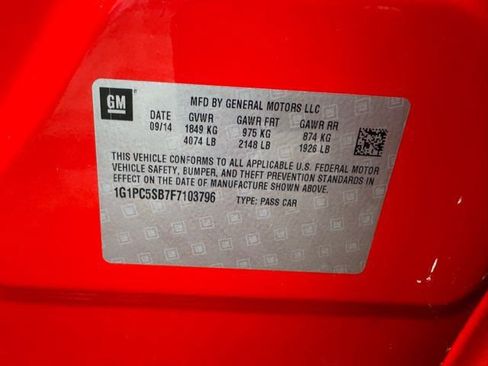 Used 2015 Chevrolet Cruze LT image 11