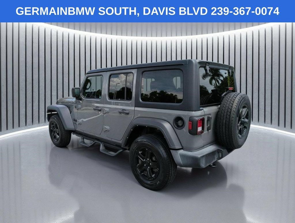 Used 2022 Jeep Wrangler Unlimited Sport AWD/4WD image 7