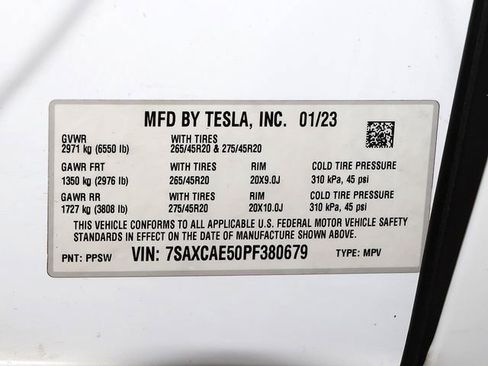 Used 2023 Tesla Model X AWD/4WD image 42