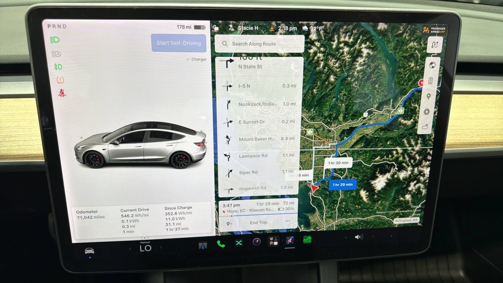 Used 2021 Tesla Model 3 Performance AWD/4WD image 22