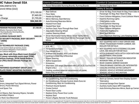 Used 2022 GMC Yukon Denali w/ Denali Premium Package image 4