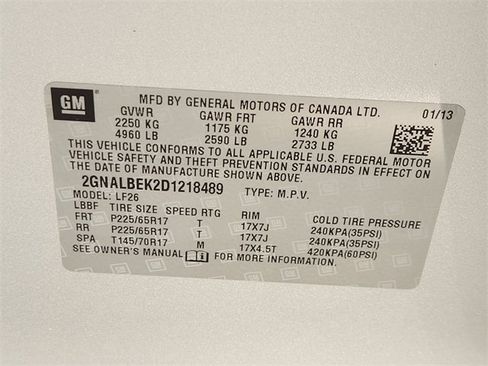 Used 2013 Chevrolet Equinox LS image 21