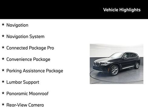 Used 2024 BMW X3 xDrive30i w/ Convenience Package AWD/4WD image 5
