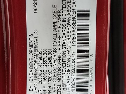 Used 2021 Honda Accord EX-L image 33