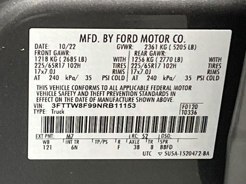 Used 2022 Ford Maverick Lariat w/ Lariat Luxury Package AWD/4WD image 31