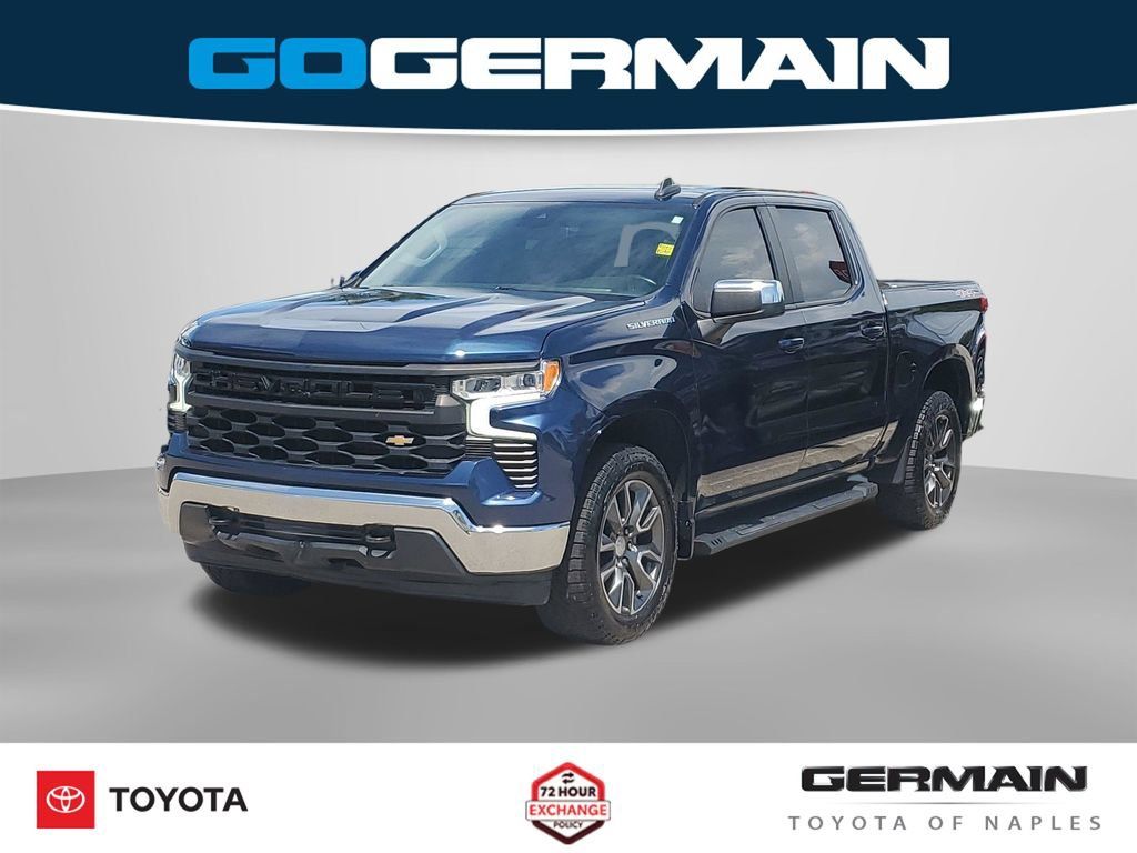 Used 2022 Chevrolet Silverado 1500 LT AWD/4WD image 1