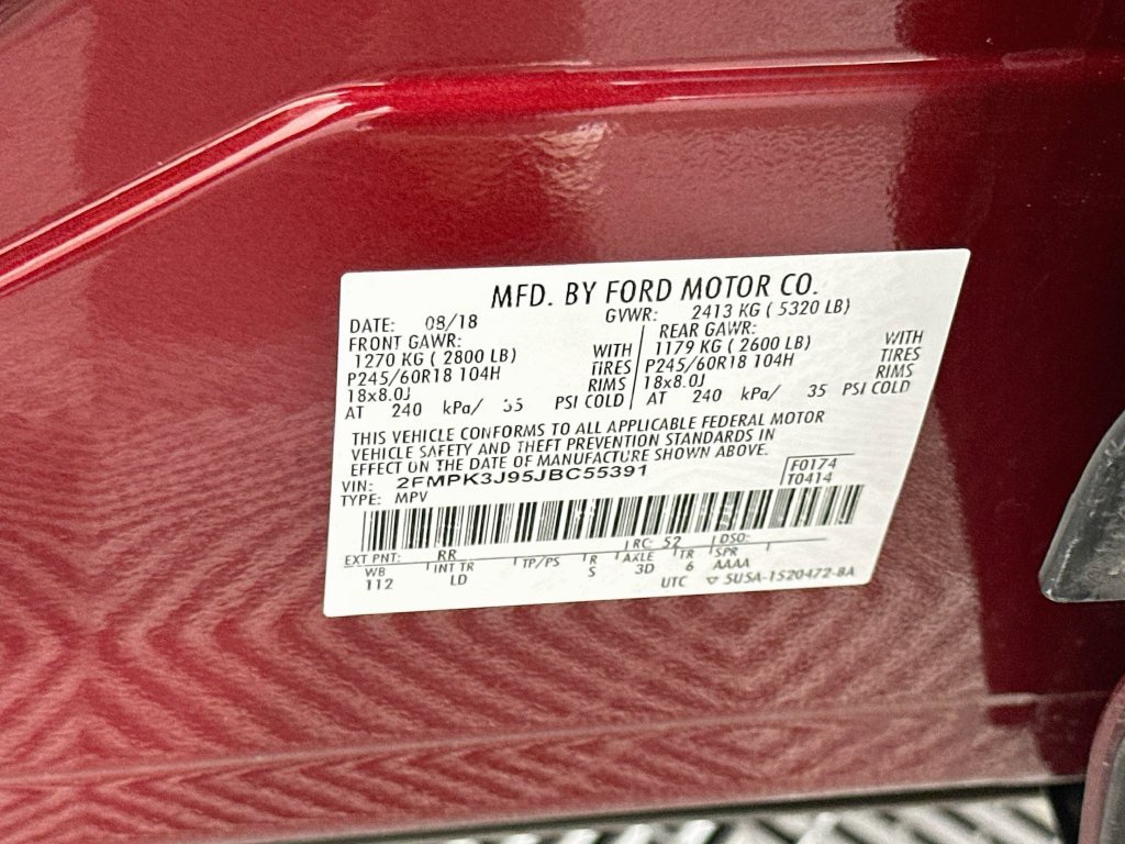Used 2018 Ford Edge SEL w/ Equipment Group 201A FWD image 31