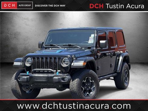 Used 2021 Jeep Wrangler Unlimited Rubicon 4xe w/ Cold Weather Group AWD/4WD image 1