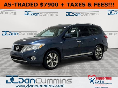 Used 2015 Nissan Pathfinder Platinum w/ Family Entertainment Package AWD/4WD image 1