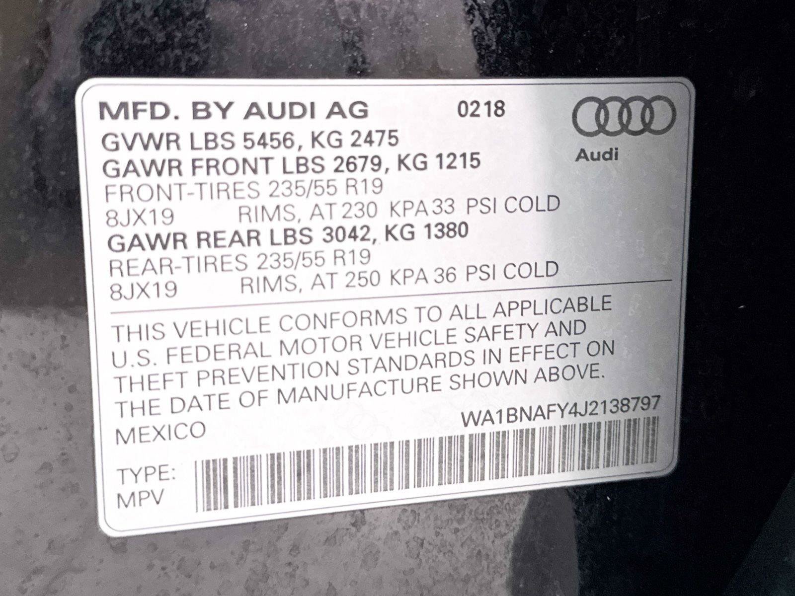 Used 2018 Audi Q5 2.0T Premium Plus w/ Premium Plus Package AWD/4WD image 38