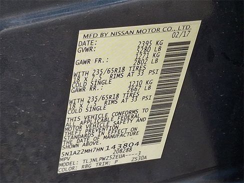 Used 2017 Nissan Murano S image 24