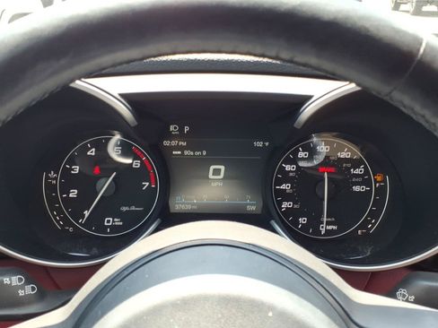 Used 2020 Alfa Romeo Giulia Ti w/ Active Blind Spot Package RWD image 24
