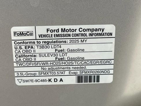 Used 2025 Ford F150 XLT w/ Equipment Group 301A Standard AWD/4WD image 12