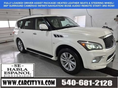 Used 2017 INFINITI QX80 4WD w/ Driver Assistance Package image 1