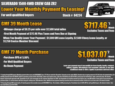 New 2026 Chevrolet Silverado 1500 ZR2 AWD/4WD image 2