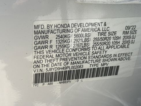 Certified 2023 Acura MDX FWD w/ Technology Package image 36