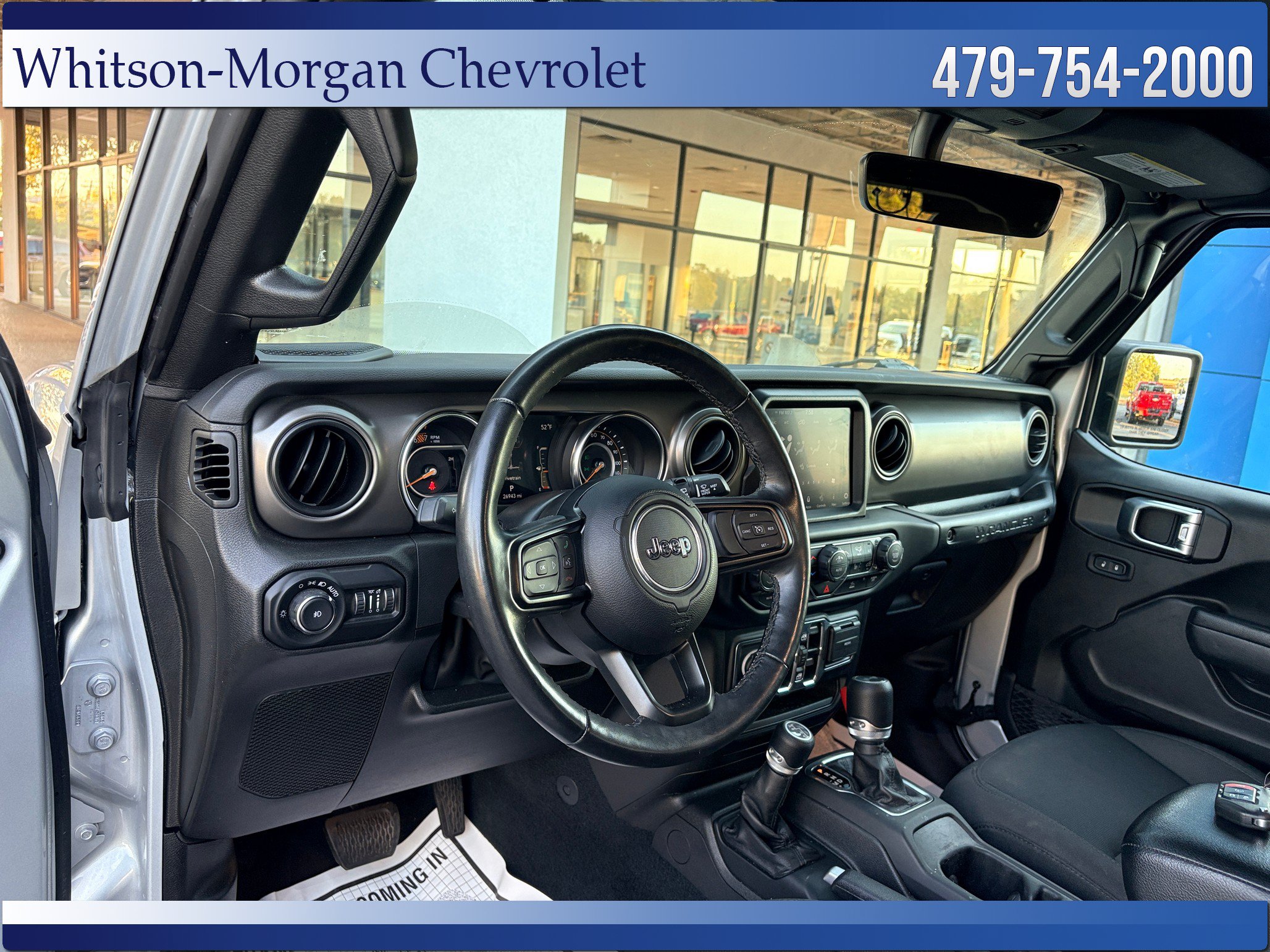 Used 2022 Jeep Wrangler Unlimited Sport w/ Sun And Sound Package AWD/4WD image 3