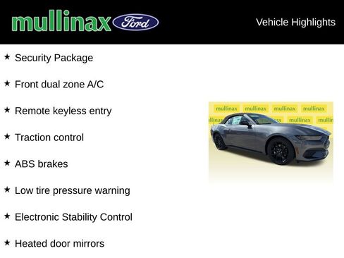 New 2025 Ford Mustang Premium image 15