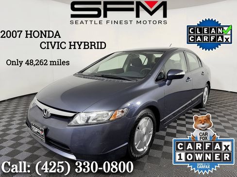 Used 2007 Honda Civic Hybrid Sedan image 1